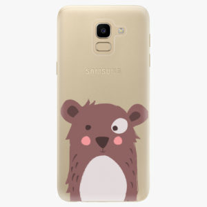 Silikonové pouzdro iSaprio - Brown Bear - Samsung Galaxy J6
