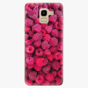 Silikonové pouzdro iSaprio - Raspberry - Samsung Galaxy J6