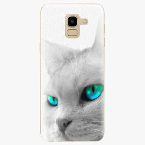 Silikonové pouzdro iSaprio - Cats Eyes - Samsung Galaxy J6