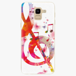 Silikonové pouzdro iSaprio - Love Music - Samsung Galaxy J6