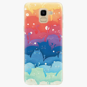 Silikonové pouzdro iSaprio - Cats World - Samsung Galaxy J6