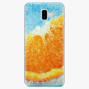 Silikonové pouzdro iSaprio - Orange Water - Samsung Galaxy J6+