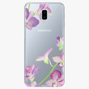 Silikonové pouzdro iSaprio - Purple Orchid - Samsung Galaxy J6+