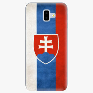 Silikonové pouzdro iSaprio - Slovakia Flag - Samsung Galaxy J6+