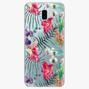 Silikonové pouzdro iSaprio - Flower Pattern 03 - Samsung Galaxy J6+