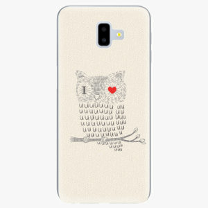 Silikonové pouzdro iSaprio - I Love You 01 - Samsung Galaxy J6+