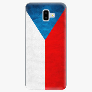 Silikonové pouzdro iSaprio - Czech Flag - Samsung Galaxy J6+