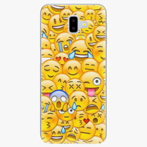 Silikonové pouzdro iSaprio - Emoji - Samsung Galaxy J6+