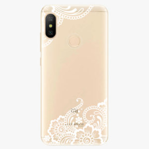 Silikonové pouzdro iSaprio - White Lace 02 - Xiaomi Mi A2 Lite