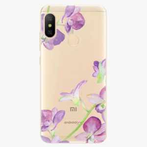 Silikonové pouzdro iSaprio - Purple Orchid - Xiaomi Mi A2 Lite