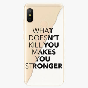 Silikonové pouzdro iSaprio - Makes You Stronger - Xiaomi Mi A2 Lite