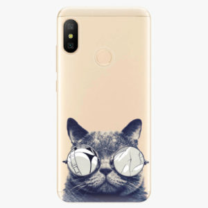 Silikonové pouzdro iSaprio - Crazy Cat 01 - Xiaomi Mi A2 Lite