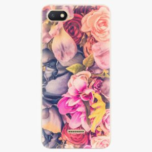 Silikonové pouzdro iSaprio - Beauty Flowers - Xiaomi Redmi 6A