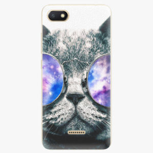 Silikonové pouzdro iSaprio - Galaxy Cat - Xiaomi Redmi 6A