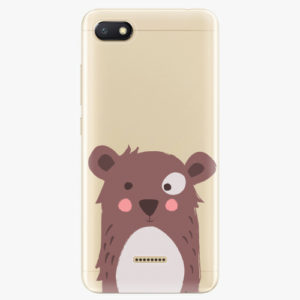 Silikonové pouzdro iSaprio - Brown Bear - Xiaomi Redmi 6A