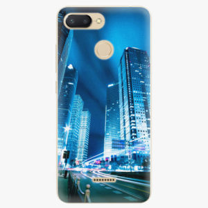 Silikonové pouzdro iSaprio - Night City Blue - Xiaomi Redmi 6