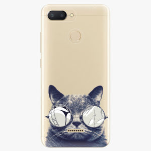 Silikonové pouzdro iSaprio - Crazy Cat 01 - Xiaomi Redmi 6