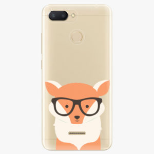 Silikonové pouzdro iSaprio - Orange Fox - Xiaomi Redmi 6