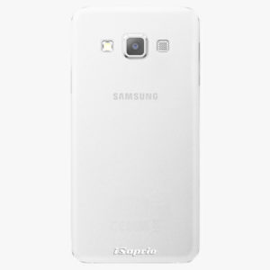 Plastový kryt iSaprio - 4Pure - průhledný matný - Samsung Galaxy A3