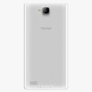 Plastový kryt iSaprio - 4Pure - průhledný matný - Huawei Honor 3C