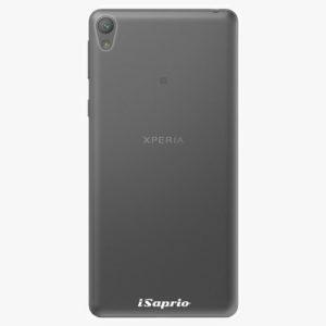 Plastový kryt iSaprio - 4Pure - průhledný matný - Sony Xperia E5