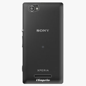 Plastový kryt iSaprio - 4Pure - průhledný matný - Sony Xperia M