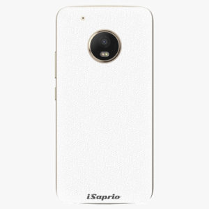 Plastový kryt iSaprio - 4Pure - bílý - Lenovo Moto G5 Plus