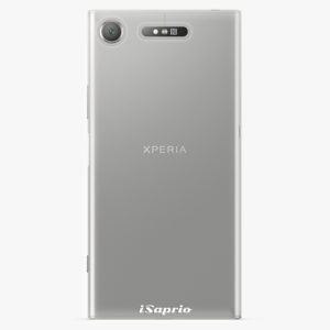 Plastový kryt iSaprio - 4Pure - průhledný matný - Sony Xperia XZ1