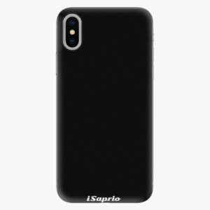 Plastový kryt iSaprio - 4Pure - černý - iPhone X