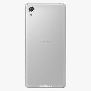 Plastový kryt iSaprio - 4Pure - průhledný matný - Sony Xperia X