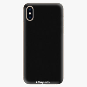 Silikonové pouzdro iSaprio - 4Pure - černý - iPhone XS