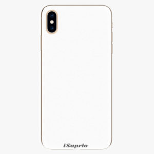 Silikonové pouzdro iSaprio - 4Pure - bílý - iPhone XS Max
