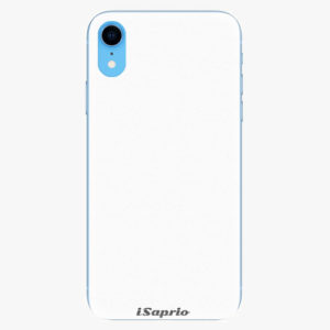 Silikonové pouzdro iSaprio - 4Pure - bílý - iPhone XR