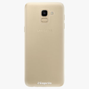 Silikonové pouzdro iSaprio - 4Pure - průhledný matný - Samsung Galaxy J6