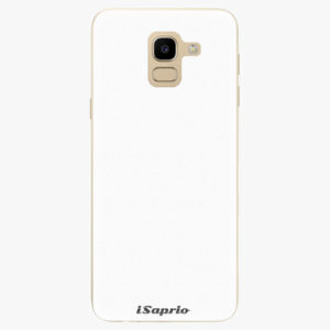 Silikonové pouzdro iSaprio - 4Pure - bílý - Samsung Galaxy J6