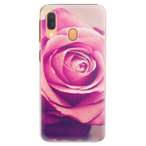Plastový kryt iSaprio - Pink Rose - Samsung Galaxy A40
