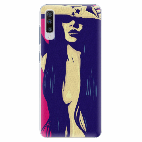 Plastový kryt iSaprio - Cartoon Girl - Samsung Galaxy A70 Plastový kryt iSaprio - Cartoon Girl - Samsung Galaxy A70