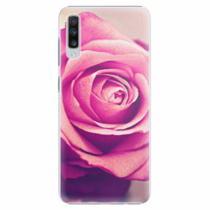 Plastový kryt iSaprio - Pink Rose - Samsung Galaxy A70