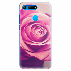 Plastový kryt iSaprio - Pink Rose - Huawei Honor View 20