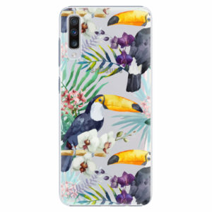 Plastový kryt iSaprio - Tucan Pattern 01 - Samsung Galaxy A70