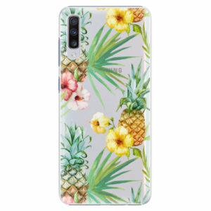 Plastový kryt iSaprio - Pineapple Pattern 02 - Samsung Galaxy A70