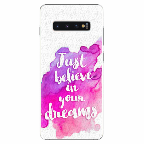 Plastový kryt iSaprio - Believe - Samsung Galaxy S10+ Plastový kryt iSaprio - Believe - Samsung Galaxy S10+