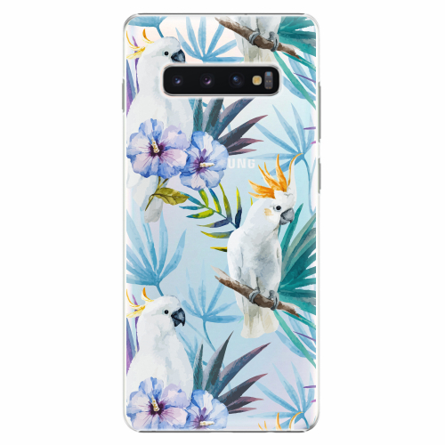 Plastový kryt iSaprio - Parrot Pattern 01 - Samsung Galaxy S10+ Plastový kryt iSaprio - Parrot Pattern 01 - Samsung Galaxy S10+