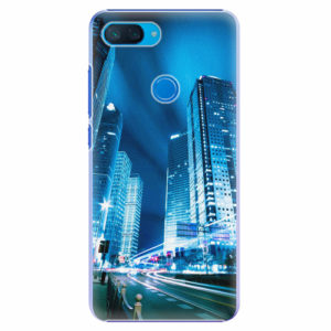 Plastový kryt iSaprio - Night City Blue - Xiaomi Mi 8 Lite