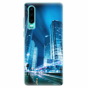Plastový kryt iSaprio - Night City Blue - Huawei P30