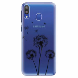 Plastový kryt iSaprio - Three Dandelions - black - Samsung Galaxy M20