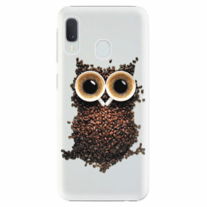 Plastový kryt iSaprio - Owl And Coffee - Samsung Galaxy A20e