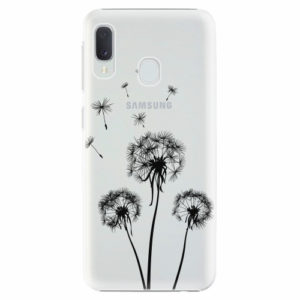 Plastový kryt iSaprio - Three Dandelions - black - Samsung Galaxy A20e