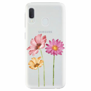 Plastový kryt iSaprio - Three Flowers - Samsung Galaxy A20e