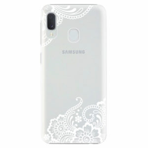 Plastový kryt iSaprio - White Lace 02 - Samsung Galaxy A20e